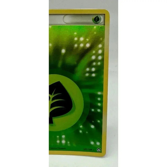 Grass Energy Holo 103/108 EX Power Keepers 2007 Pokemon TCG LP‎ - Picture 3 of 6